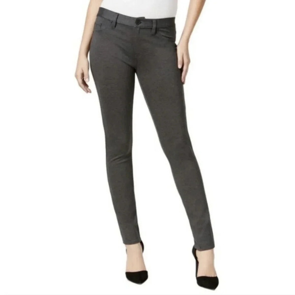 Calvin Klein Women's Stretch Ponte Pants, Color Charcoal Gray Size Various - Picture 1 of 12
